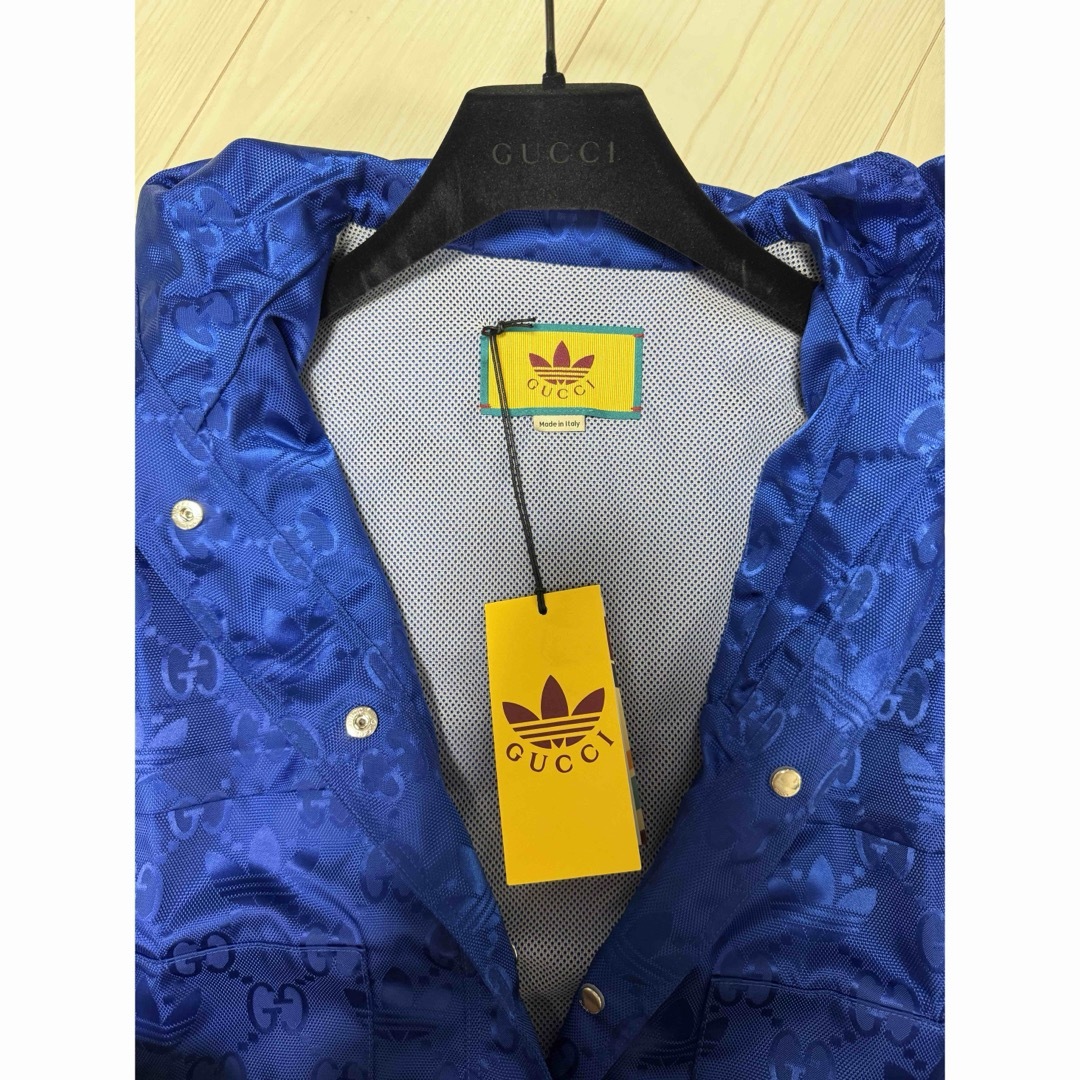 新品未使用】Gucci × Adidas ボンバージャケット ブルゾン 新品未使用】Gucci × Adidas ボンバージャケット ブルゾン