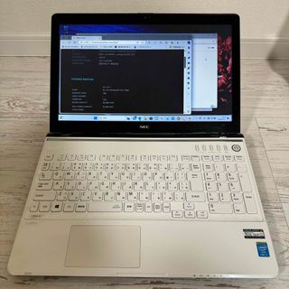 エヌイーシー(NEC)の【美品】NEC NEC LS550/N ノートパソコン(ノートPC)