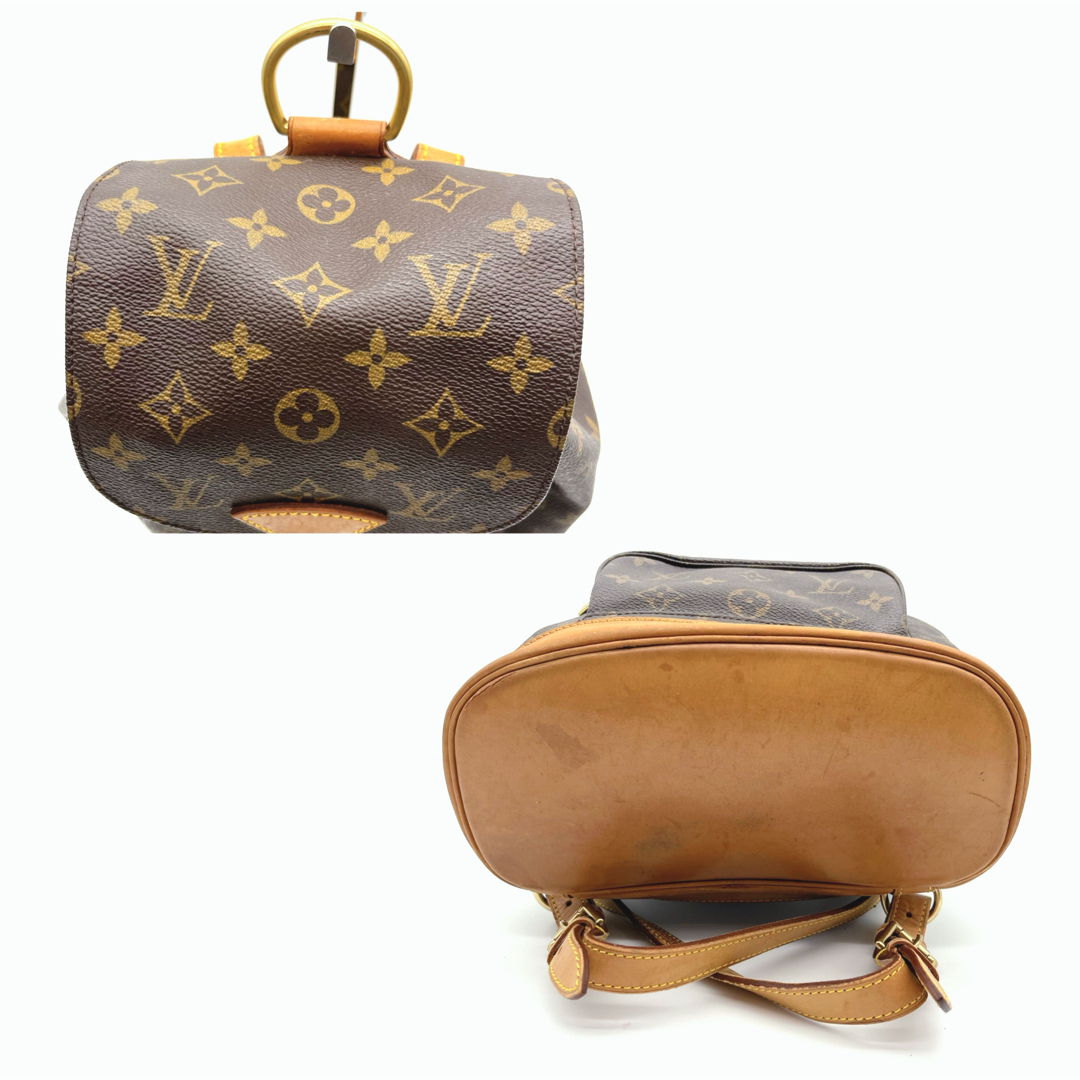 LOUIS VUITTON(ルイヴィトン)の【美品】ルイヴィトン モンスリMM モノグラム リュックサック バックパック レディースのバッグ(リュック/バックパック)の商品写真