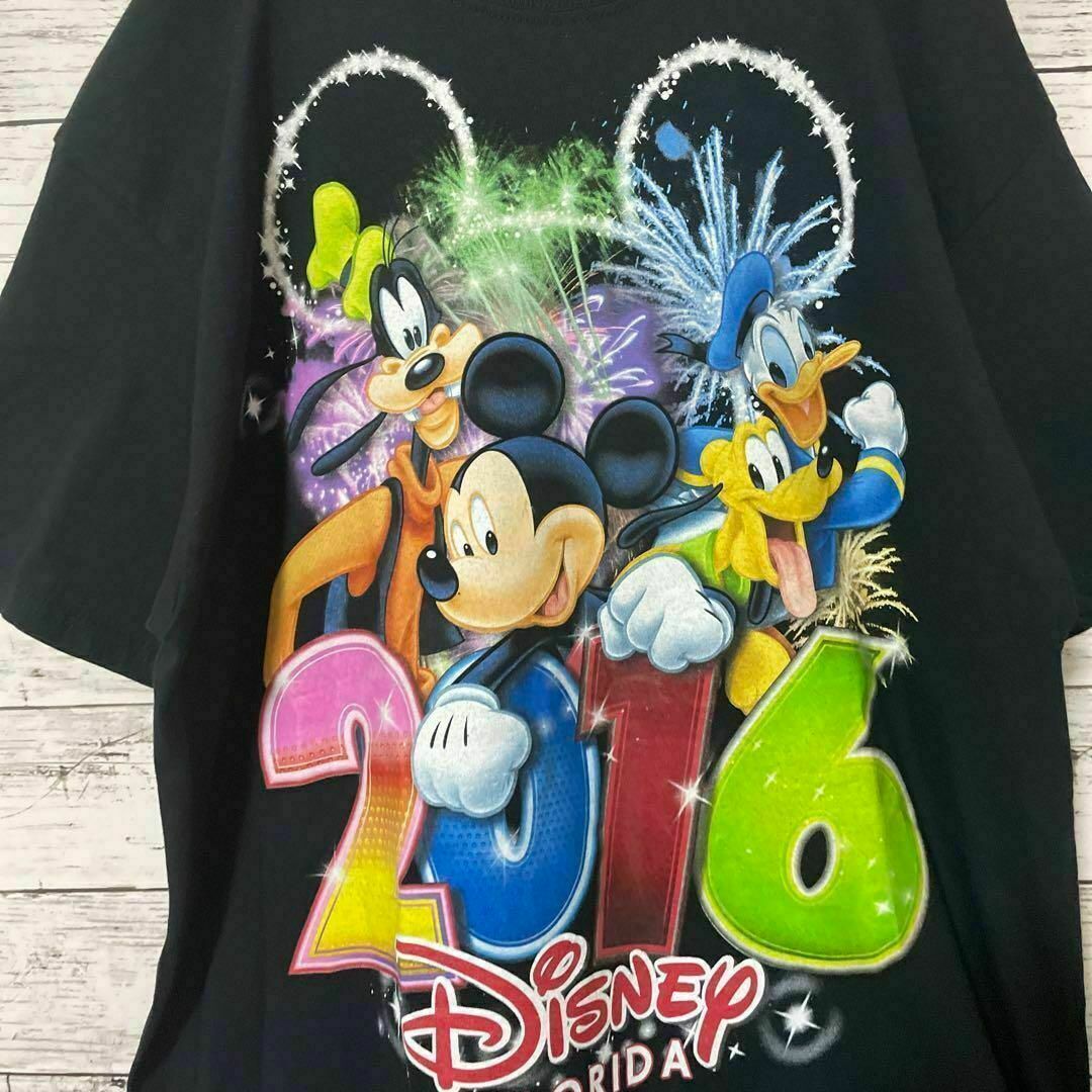 Disney(ディズニー)のDISNEY FLORIDA 2016 ディズニー フロリダ 海外 古着 激レア メンズのトップス(Tシャツ/カットソー(半袖/袖なし))の商品写真