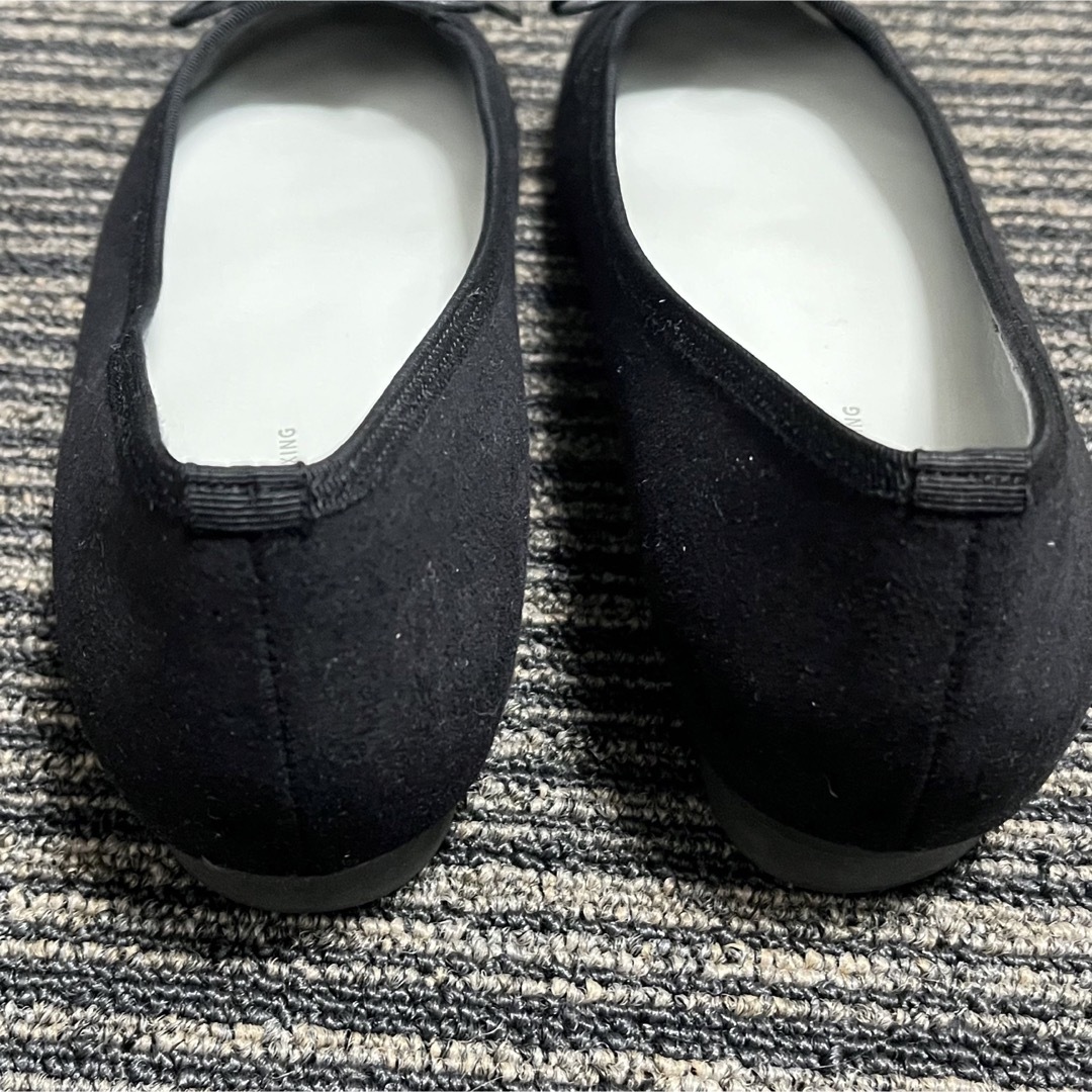 UNITED ARROWS(ユナイテッドアローズ)のユナイテッドアローズ ♡バレエ フラットシューズ　パンプス　ブラック　黒　23 レディースの靴/シューズ(ハイヒール/パンプス)の商品写真