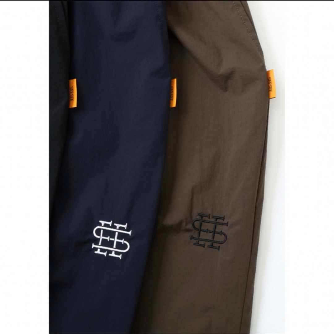 1LDK SELECT(ワンエルディーケーセレクト)の23SS SEE SEE WIDE NYLON PANTS BROWN L メンズのパンツ(その他)の商品写真