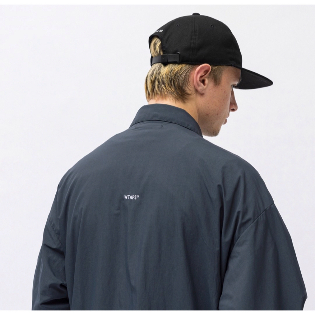 W)taps(ダブルタップス)のWTAPS CHIEF JACKET NYLON WEATHER ネイビーL メンズのジャケット/アウター(ナイロンジャケット)の商品写真