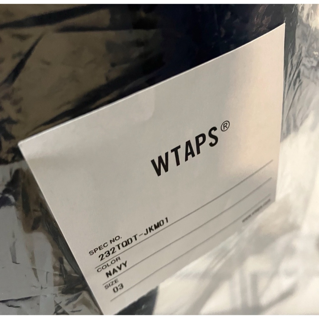 W)taps(ダブルタップス)のWTAPS CHIEF JACKET NYLON WEATHER ネイビーL メンズのジャケット/アウター(ナイロンジャケット)の商品写真