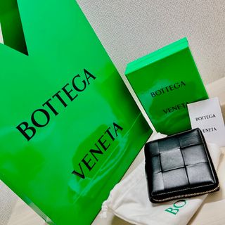 ボッテガヴェネタ(Bottega Veneta)のBOTTEGA VENETA  スモール カセット コンパクトジップアラウンド(折り財布)