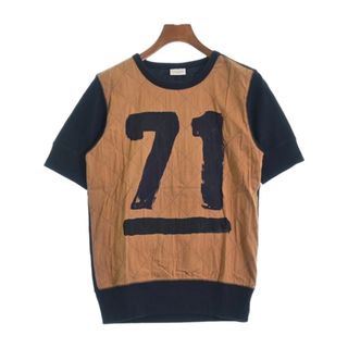 DRIES VAN NOTEN - DRIES VAN NOTEN Tシャツ・カットソー S 黒x茶系 【古着】【中古】