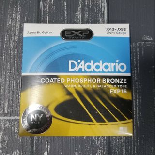 新品　D'Addario ダダリオ アコースティックギター弦 EXP16(弦)