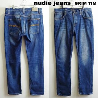 Nudie Jeans - ヌーディージーンズ THIN FINN Worn Repaired 