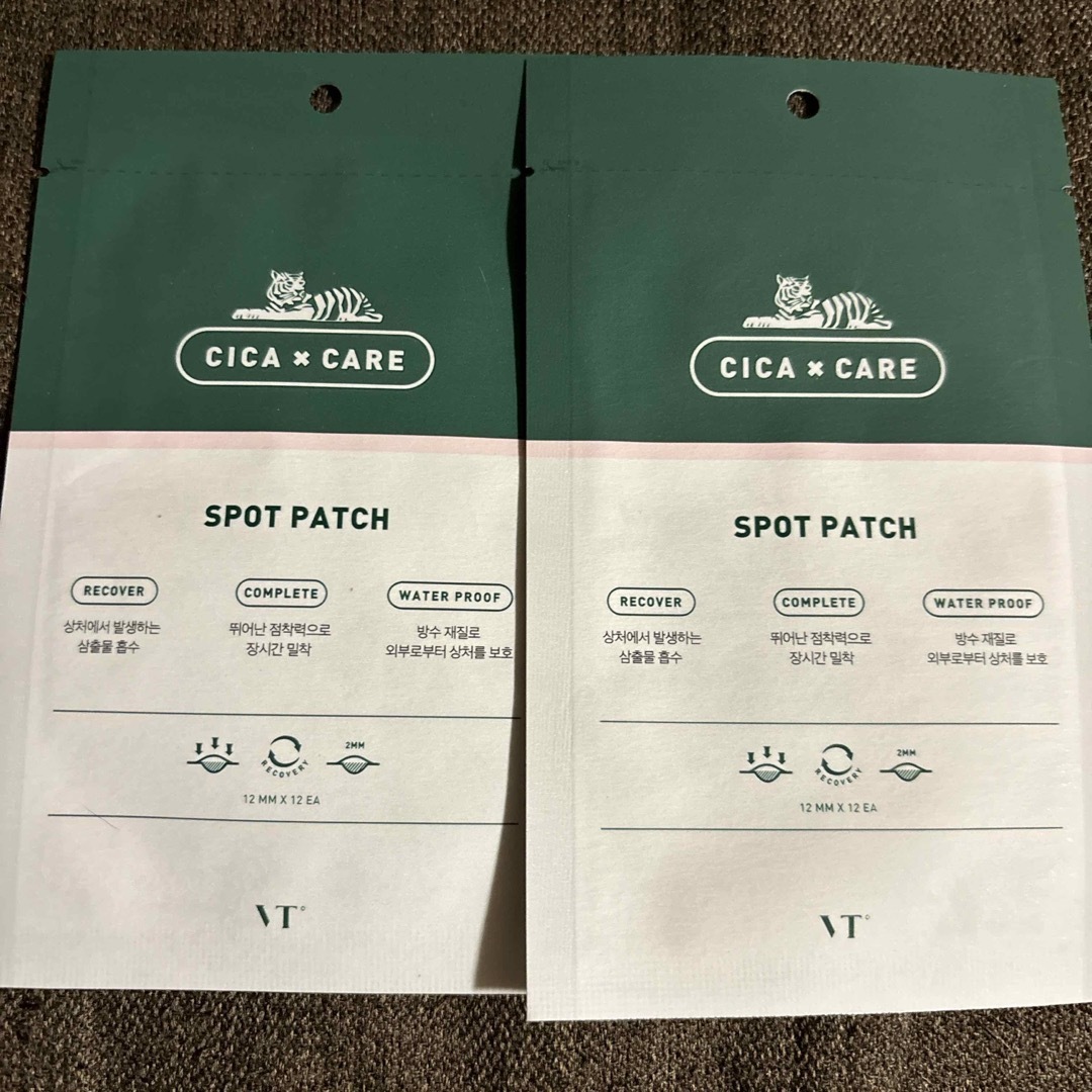 VT(ブイティー)のVT cosmetics CICA CARE SPOT PATCH コスメ/美容のスキンケア/基礎化粧品(パック/フェイスマスク)の商品写真