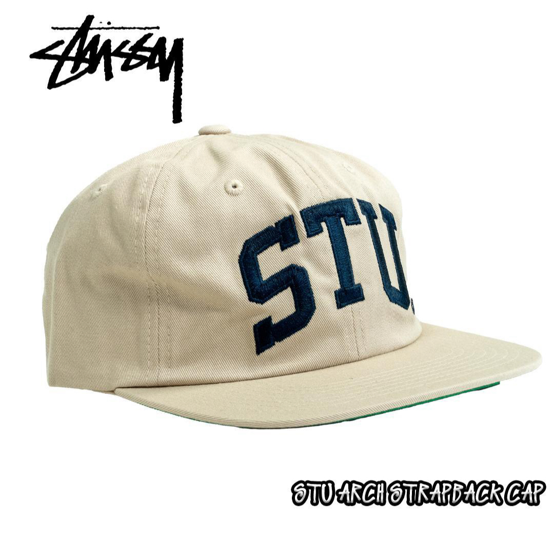 STUSSY(ステューシー)のSTUSSY ARCH STRAPBACK CAP ステューシー キャップ メンズの帽子(キャップ)の商品写真