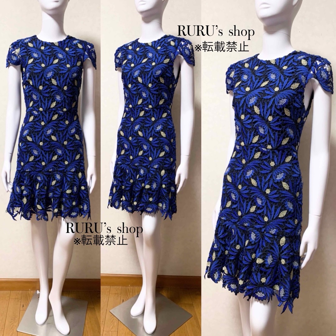 Alice+Olivia - 新品 alice+olivia 刺繍レース ショートマーメイド Alice+Olivia - 新品 alice+olivia 刺繍レース ショートマーメイド