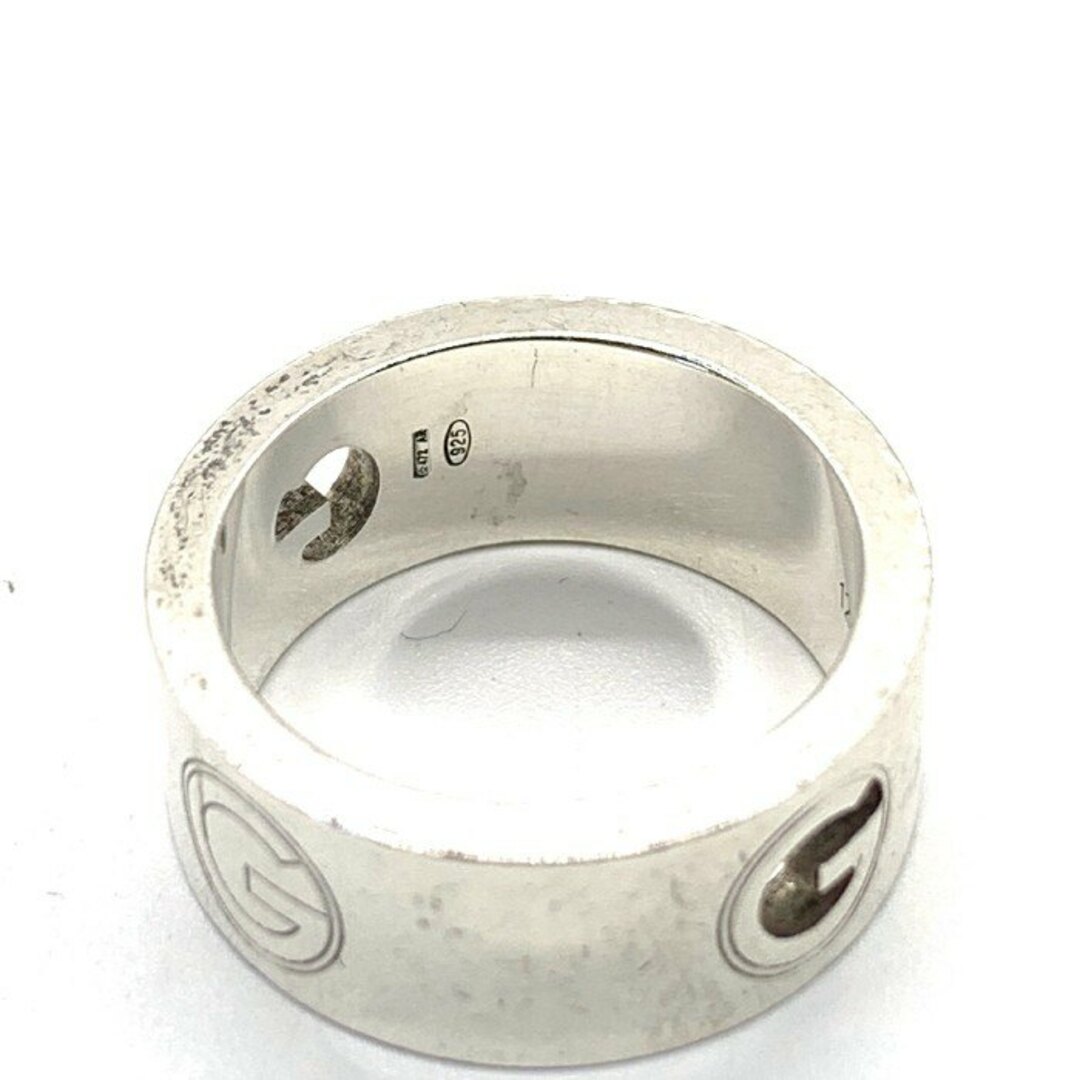 Gucci(グッチ)のGucci グッチ G LOGO BAND RING Gロゴ バンド リング Ag925 Size 11号 メンズのアクセサリー(リング(指輪))の商品写真