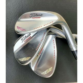 Titleist - 【美品3本】ボーケイ フォージド 48.52.56 N.S.PR0 VOKEY