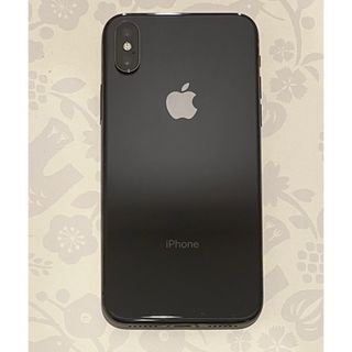 アップル(Apple)のiPhone X Space Gray 64 GB au+iFaceカバー付き(スマートフォン本体)