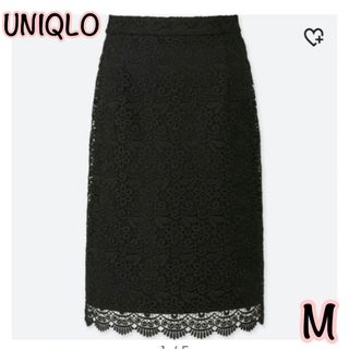 UNIQLO - UNIQLO/レースタイトスカート