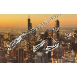 スタージュエリー(STAR JEWELRY)の（即決のみ）スタージュエリー　sky scraper ネックレスピアスセット(ネックレス)