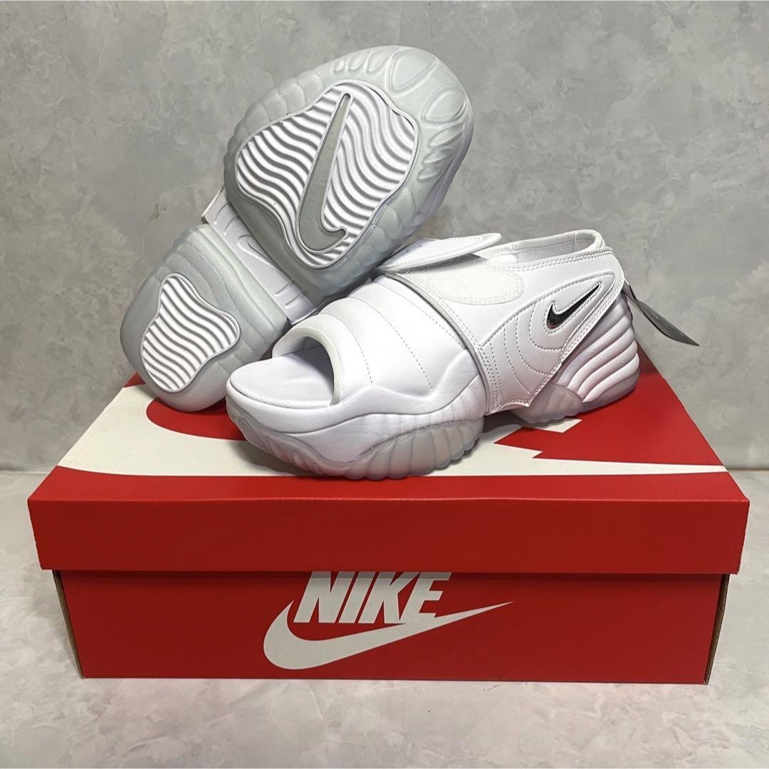 NIKE - Nike WMNS Air Adjust Force Sandal Whiteの通販 by NIKE - Nike WMNS Air Adjust Force Sandal Whiteの通販 by