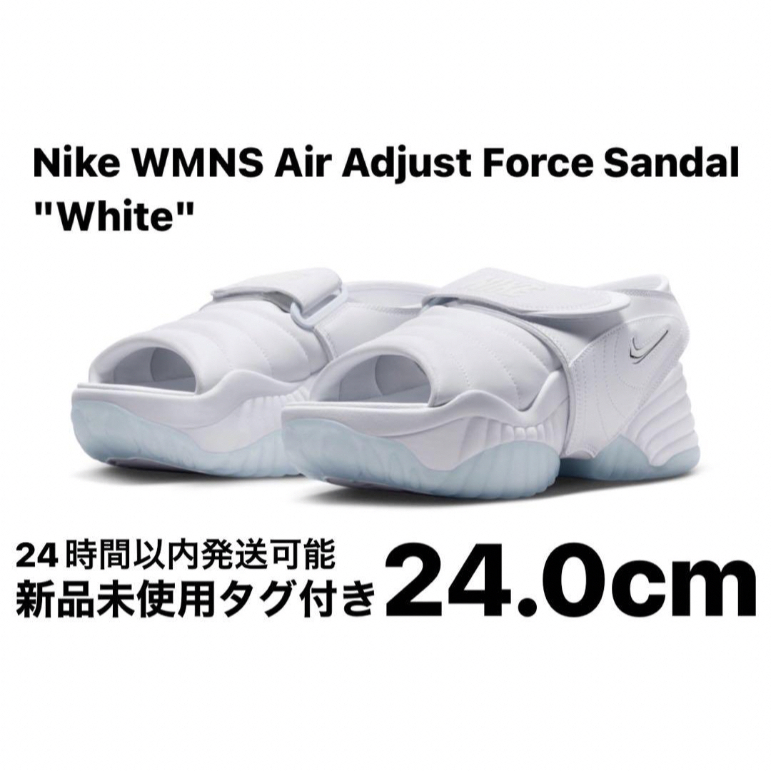 NIKE - Nike WMNS Air Adjust Force Sandal Whiteの通販 by NIKE - Nike WMNS Air Adjust Force Sandal Whiteの通販 by