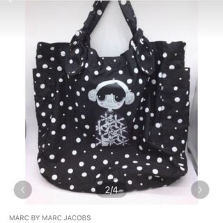 マークバイマークジェイコブス(MARC BY MARC JACOBS)のMARC BY MARC JACOBS トートバック🖤🤍たっぷり収納大きめサイズ(トートバッグ)