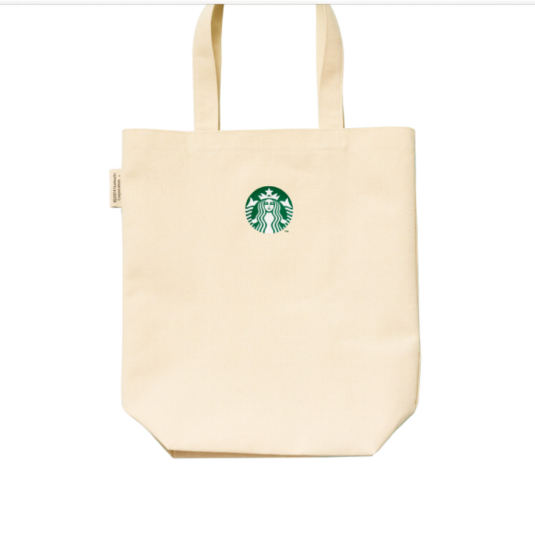 Starbucks(スターバックス)の【新品未使用】 非売品 スターバックス トートバッグ リワード限定 エンタメ/ホビーのコレクション(ノベルティグッズ)の商品写真