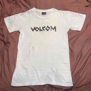 ボルコム(volcom)のサーフ系 VOLCOM ボルコム プリント ロゴ Tシャツ サイズ 表記 S 白(Tシャツ/カットソー(半袖/袖なし))