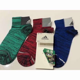 アディダス(adidas)の新品　adidas 靴下　23-25  kids ソックス　アディダス(靴下/タイツ)