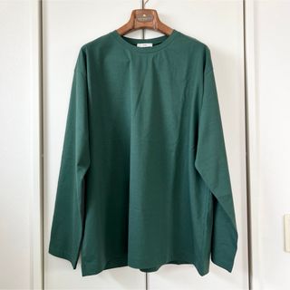 ATON - 【新品•定価の45%オフ】 ATON ヌバックコットンロングスリーブT