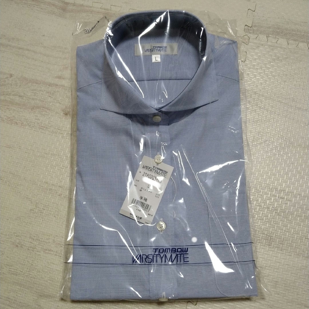 TOMBOW(トンボガクセイフク)のTOMBOW スクールブラウス スクールシャツ 半袖 L レディースのトップス(シャツ/ブラウス(半袖/袖なし))の商品写真