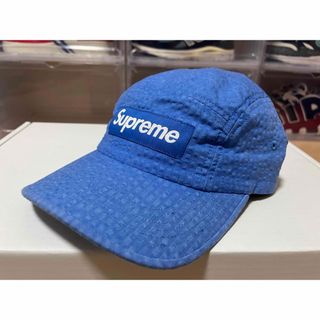 シュプリーム(Supreme)のwashed seersucker camp cap(キャップ)