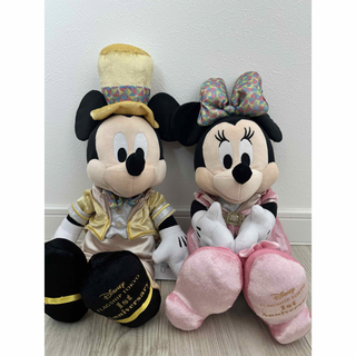 ディズニー(Disney)のディズニーストア　フラッグシップ東京1周年記念　ミッキー＆ミニー(ぬいぐるみ)