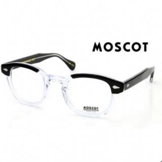 モスコット(MOSCOT)のモスコット　moscot サングラス　メガネ　クリスタル　ブラック　クリア(サングラス/メガネ)