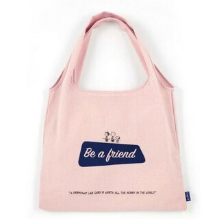 ◼SNOOPY　Ungrid 上品大人ピンクの万能マルチトートバッグ