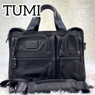 トゥミ(TUMI)のTUMI 2wayバッグ　ビジネス　ブリーフケース　ブラック　大容量　PC A4(ビジネスバッグ)