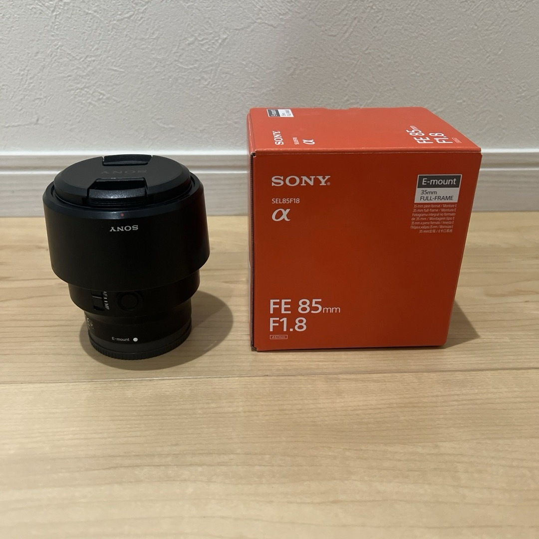 SONY(ソニー)のSONY  Eマウント用レンズ  FE85 F1.8 SEL85F18 スマホ/家電/カメラのカメラ(レンズ(単焦点))の商品写真