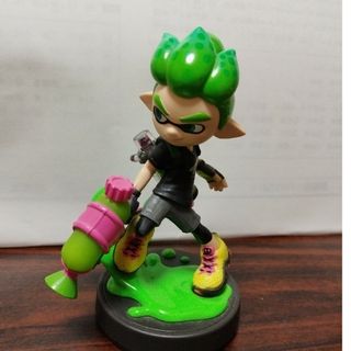 ニンテンドースイッチ(Nintendo Switch)のamiibo スプラトゥーングリーンボーイ(ゲームキャラクター)