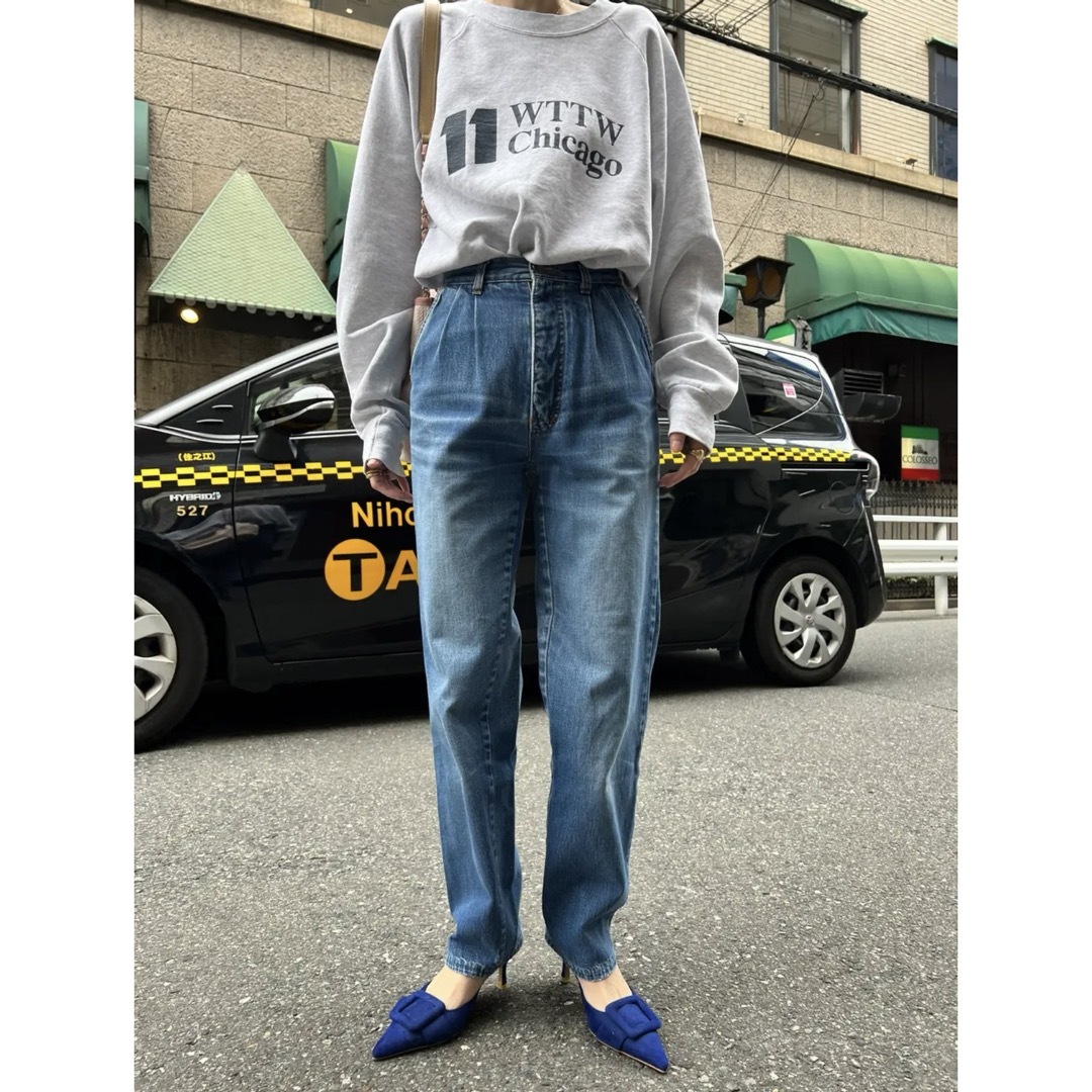 OHOTORO(オオトロ)のcomosmos.  denim pants デニムパンツ レディースのパンツ(デニム/ジーンズ)の商品写真