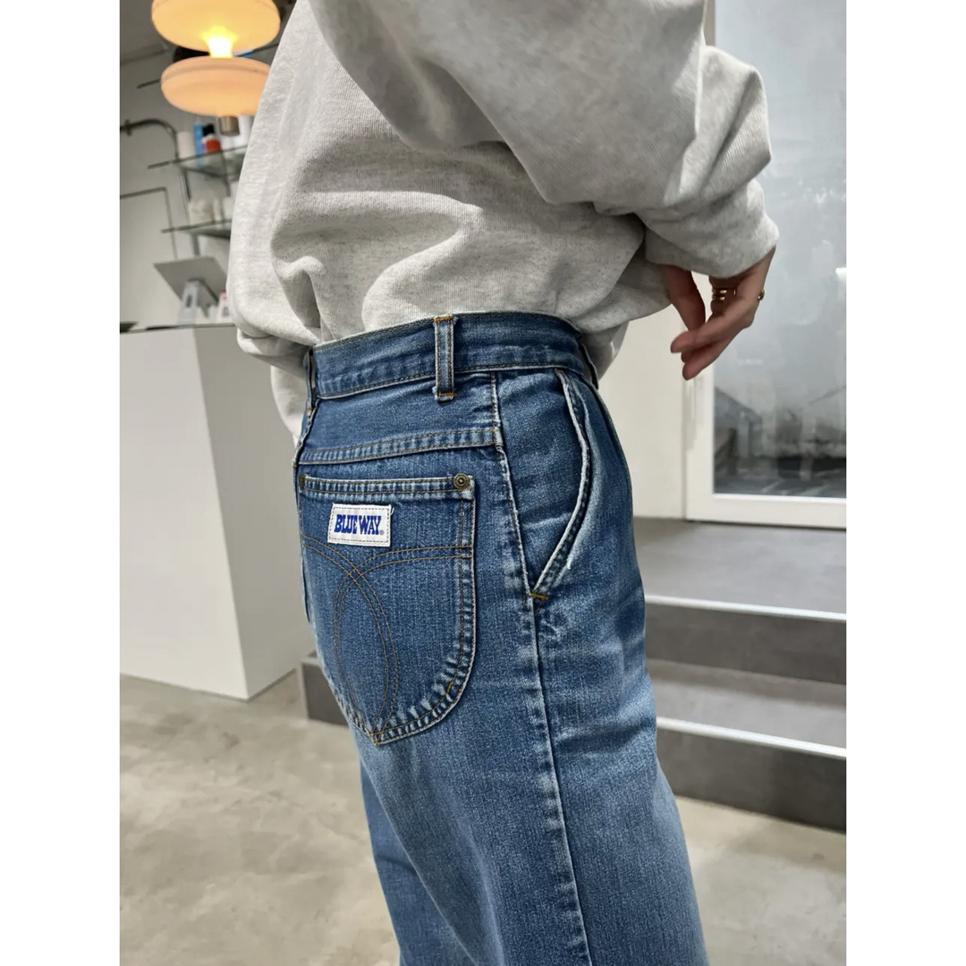 OHOTORO(オオトロ)のcomosmos.  denim pants デニムパンツ レディースのパンツ(デニム/ジーンズ)の商品写真