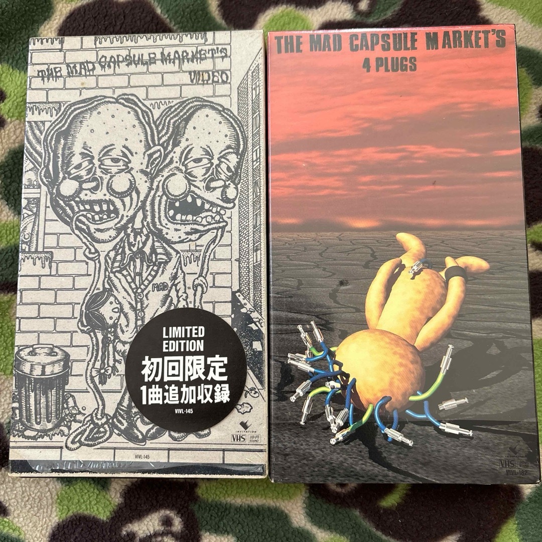 THE MAD CAPSULE MARKETS ビデオ2本セット マッド エンタメ/ホビーのDVD/ブルーレイ(ミュージック)の商品写真