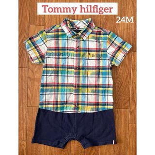 トミーヒルフィガー(TOMMY HILFIGER)の【土日限定SALE】トミーヒルフィガー 半袖 ロンパース(ロンパース)