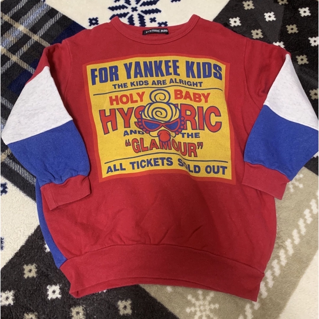 HYSTERIC MINI(ヒステリックミニ)のトレーナー① キッズ/ベビー/マタニティのキッズ服女の子用(90cm~)(Tシャツ/カットソー)の商品写真