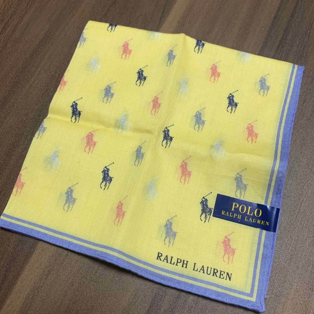 POLO RALPH LAUREN(ポロラルフローレン)のラルフローレン　ハンカチ メンズのファッション小物(ハンカチ/ポケットチーフ)の商品写真