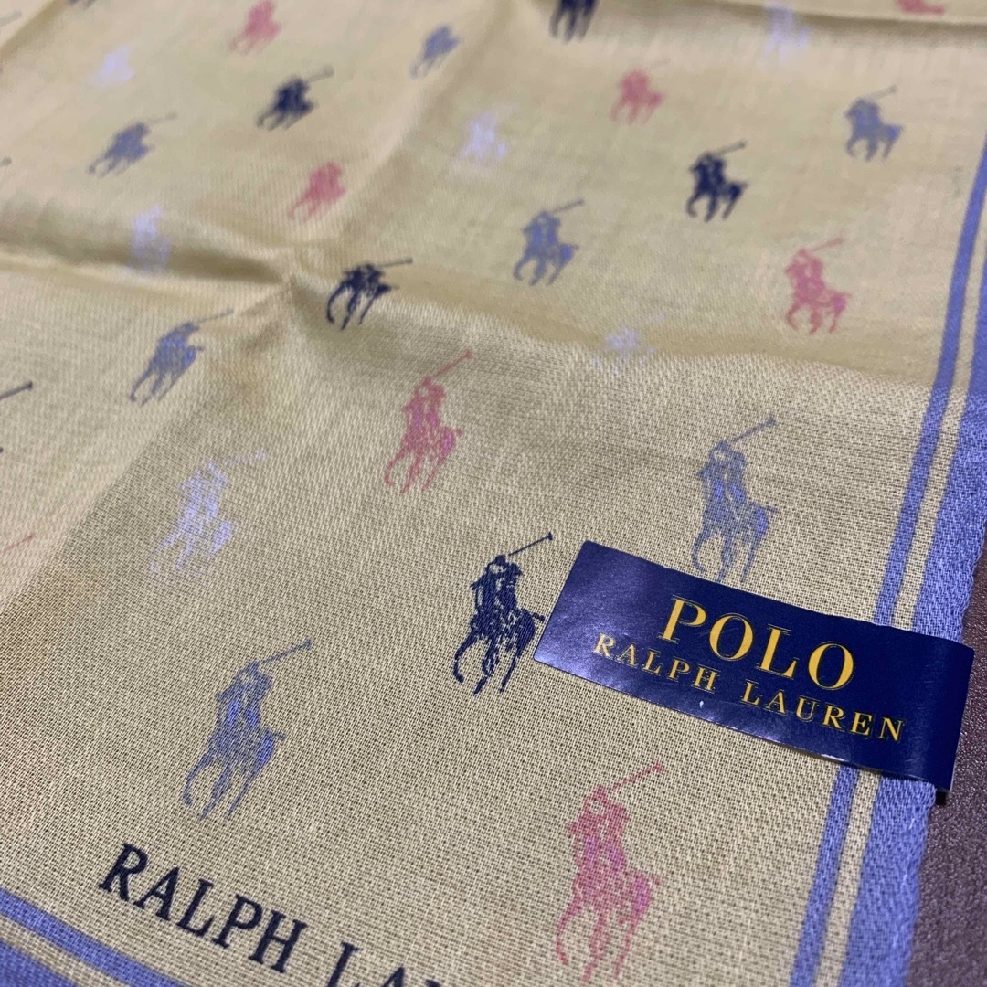 POLO RALPH LAUREN(ポロラルフローレン)のラルフローレン　ハンカチ メンズのファッション小物(ハンカチ/ポケットチーフ)の商品写真