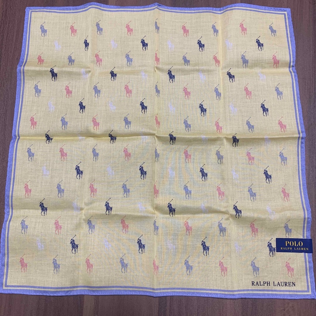 POLO RALPH LAUREN(ポロラルフローレン)のラルフローレン　ハンカチ メンズのファッション小物(ハンカチ/ポケットチーフ)の商品写真