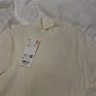 ユニクロ(UNIQLO)のUNIQLO ユニクロ リブハイネックT (Tシャツ(長袖/七分))