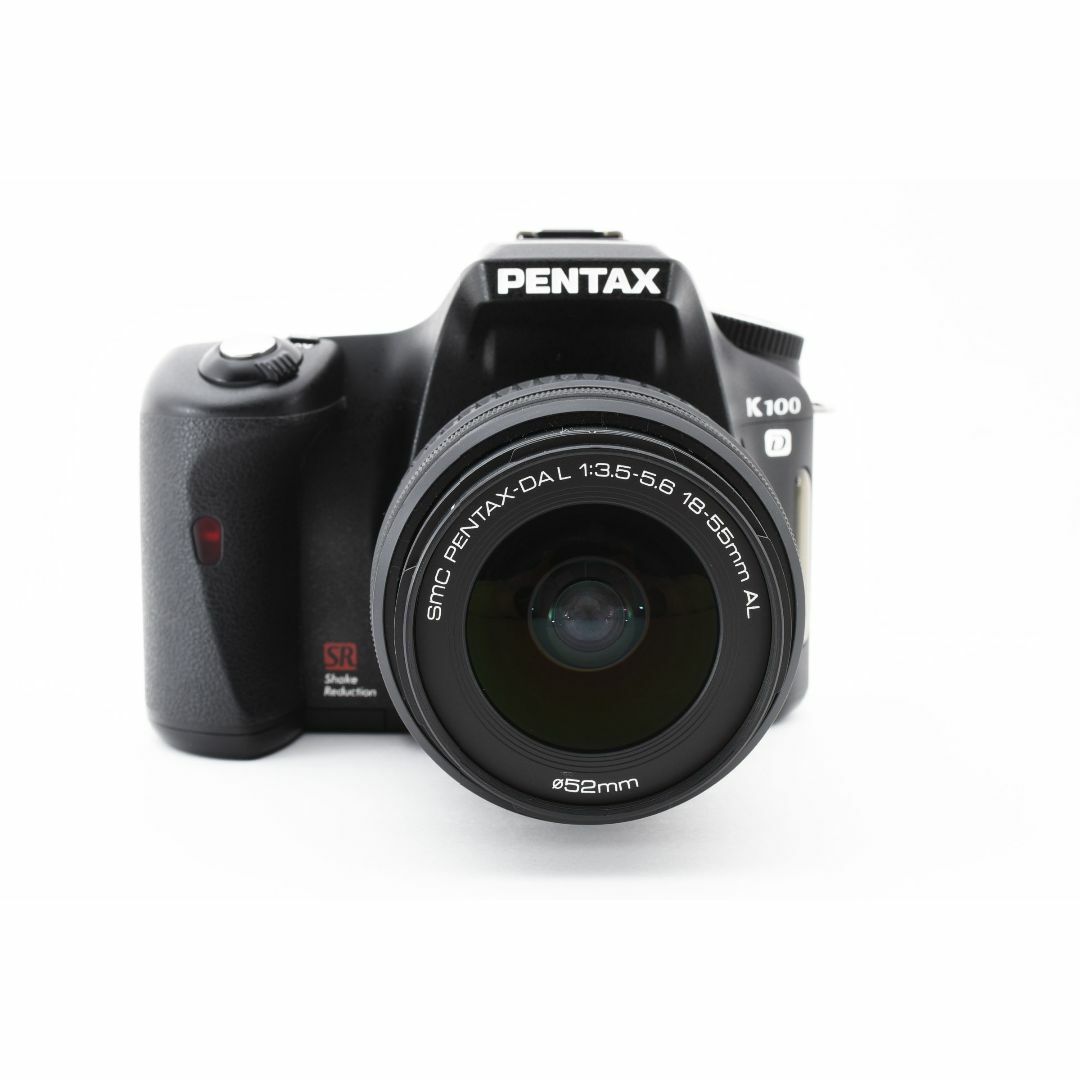 PENTAX(ペンタックス)の【美品】ペンタックス PENTAX K100D 18-55mmレンズセット スマホ/家電/カメラのカメラ(デジタル一眼)の商品写真