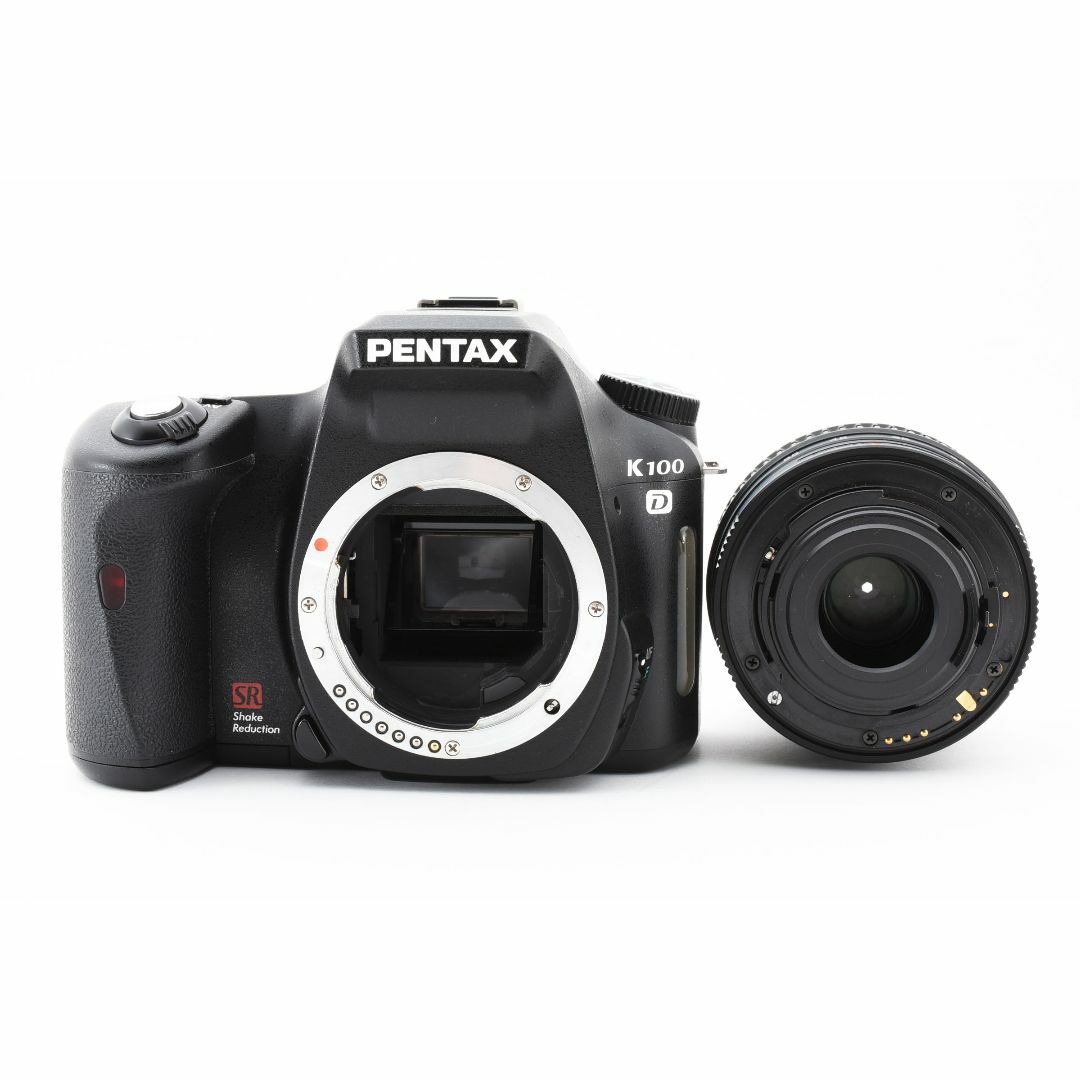 PENTAX(ペンタックス)の【美品】ペンタックス PENTAX K100D 18-55mmレンズセット スマホ/家電/カメラのカメラ(デジタル一眼)の商品写真