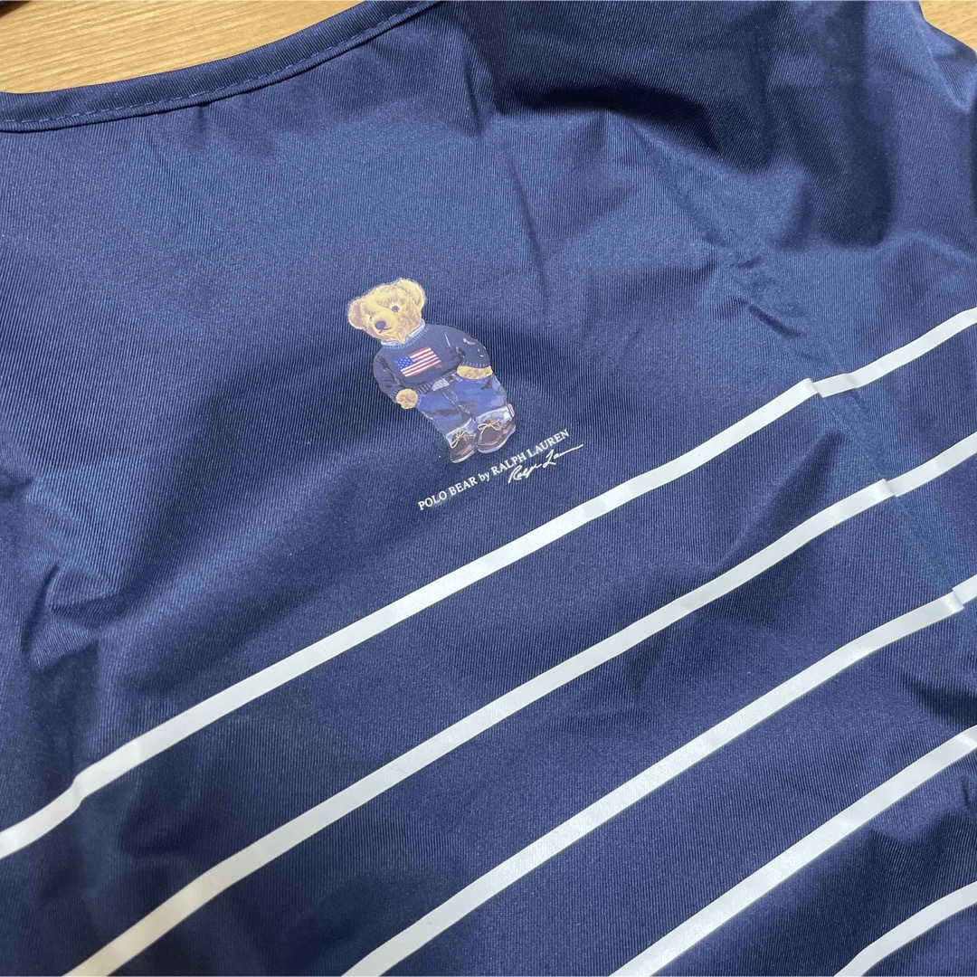 POLO RALPH LAUREN(ポロラルフローレン)の新品未使用　ラルフローレン　エコバッグ　ポロベア　ネイビー レディースのバッグ(エコバッグ)の商品写真