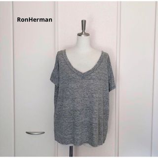 Ron Herman - RonHermanロンハーマン　Vネック　オーバー　リネン　Tシャツ　カットソー