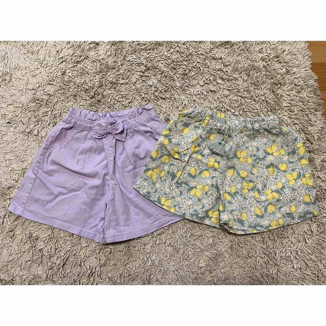 Branshes(ブランシェス)のキュロットスカートセット キッズ/ベビー/マタニティのキッズ服女の子用(90cm~)(スカート)の商品写真