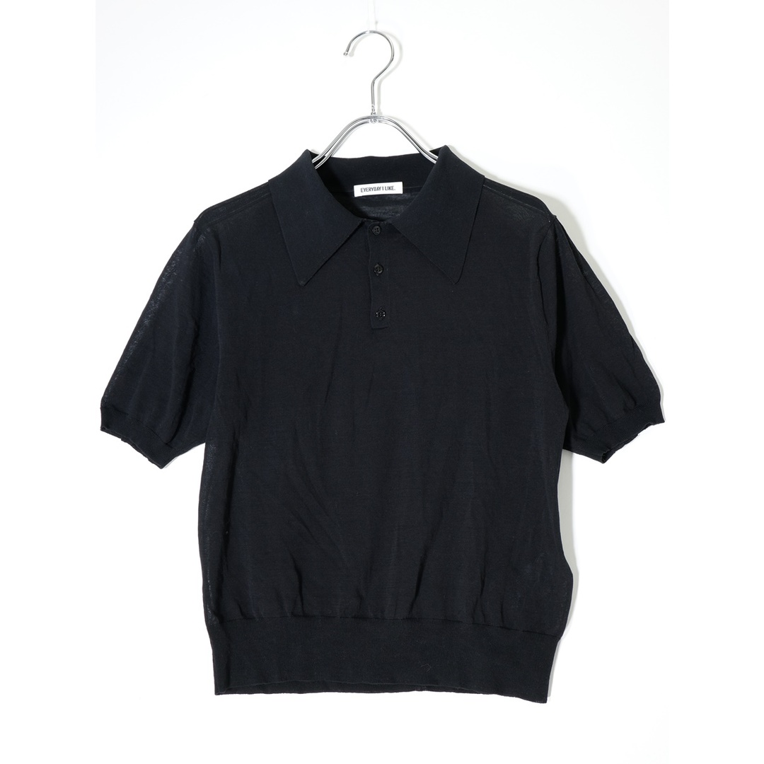 DEUXIEME CLASSE(ドゥーズィエムクラス)のDeuxieme Classe/ドゥーズィエムクラス Cotton Poloshirt ニット(ポロシャツ)【フリー】【LKNA74104】 レディースのトップス(ニット/セーター)の商品写真